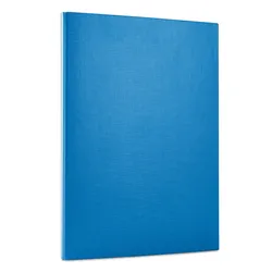 Teczka Z Rzepem Office Products, Pp, A4/1,5Cm, 3-Skrz., Niebieska