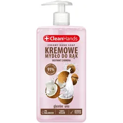 Kremowe mydło w płynie CLEAN HANDS, kokosowe, 300 ml