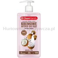 Kremowe mydło w płynie CLEAN HANDS, kokosowe, 300 ml