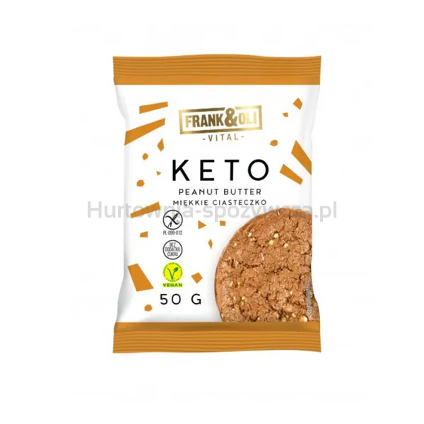Frank & Oli Keto miękkie ciasteczko peanut butter 50g