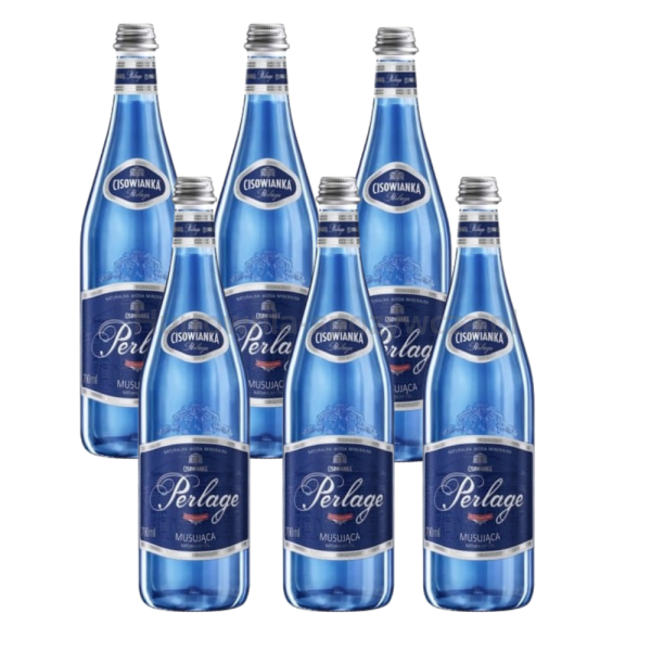 Woda Cisowianka Perlage Gaz 700Ml Szkło x 6 sztuk