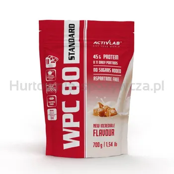 Wpc 80 Standard O Smaku Słony Karmel Activlab (Folia 700 Gram)