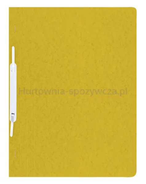 Donau Skoroszyt Preszpan, A4, Twardy, 390Gsm, Żółty 