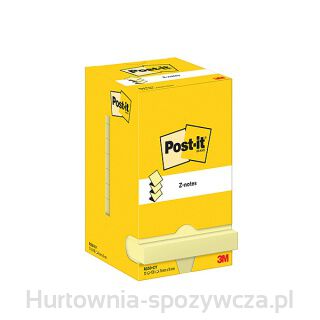 Karteczki Samoprzylepne Post-It Z-Notes (R-330), 76X76Mm, 12X100 Kart., Żółte