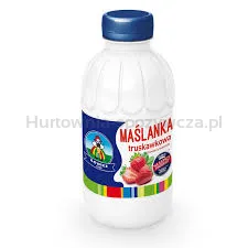 Łowicz Maślanka Truskawkowa 500G