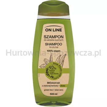 ON LINE From Plants With Love Szampon ALOES &amp ZIELONA HERBATA 500 ml