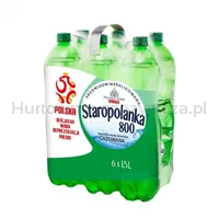 Woda Staropolanka 800 Gazowana 1,5 litra