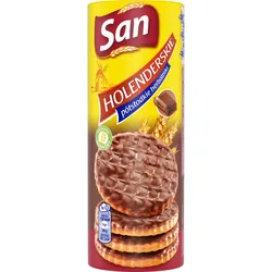 SAN Herbatniki holenderskie półsłodkie, w czekoladzie, 170g