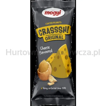 Crasssh Original - orzeszki ziemne w skorupce o smaku serowym 60g Mogyi