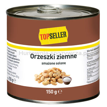 TOPSELLER Orzeszki ziemne smażone solone 150 g