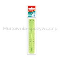 Linijka KEYROAD, 15cm, elastyczna, zawieszka, mix kolorów - 2