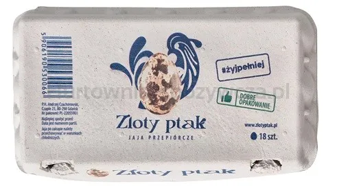 Jaja Przepiórcze 18 Szt