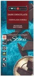 Czekolada gorzka ze stewią bez cukru  100g