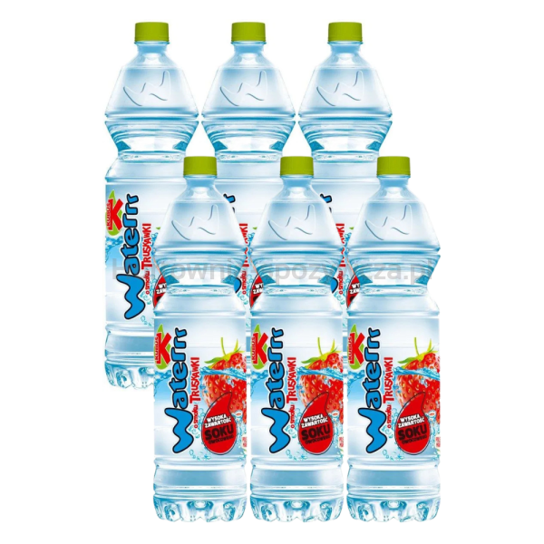 Kubuś Waterrr Napój Truskawka 1,5 L