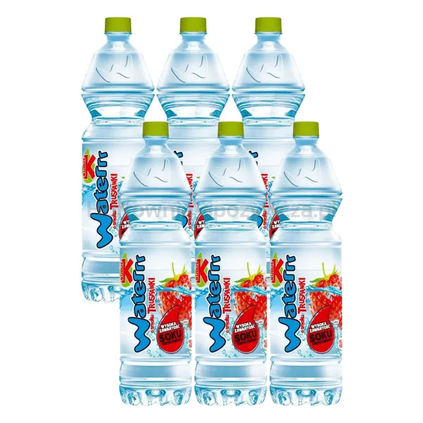 Kubuś Waterrr Napój Truskawka 1,5 L