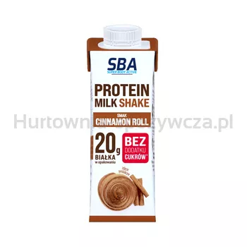 Mlekovita Napój mleczny proteinowy smak cinnamon roll SBA 265g
