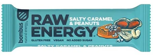Baton Raw Energy Słony Karmel – Orzech Ziemny Bezgl. 50G
