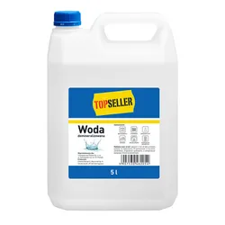 Topseller Woda Demineralizowana 5L