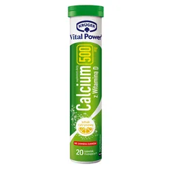 Kruger Vital Power Calcium 500mg z witaminą D 84g
