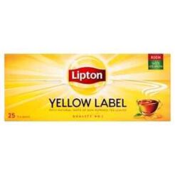 Lipton Yellow Label Herbata Czarna 50G (25 Torebek)