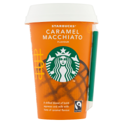 Starbucks Caramel Macchiato Mleczny Napój Kawowy 220 Ml
