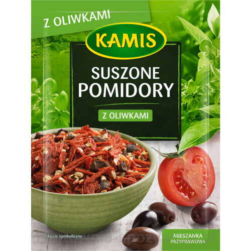 Kamis Suszone Pomidory Z Oliwkami 15G