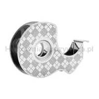 Dyspenser taśmy SCOTCH, ze stali nierdzewnej + 2x taśma Magic™ 19mm x 13,9m, srebrny - 5