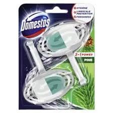 Domestos Kostka Toaletowa 3w1 DUO Pine 2 x 35g