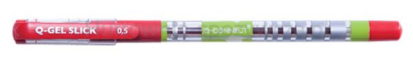 Q-Connect Długopis żelowo-fluidowy  0,5mm, czerwony 