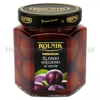 Rolnik Śliwki węgierki w occie 540 g
