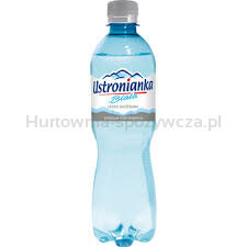 Woda Ustronianka Biała 0,5L Lekkogazowana(bez EAN) x 12 sztuk