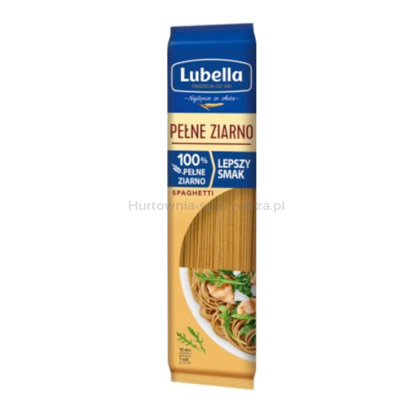 Lubella Makaron Pełne Ziarno Spaghetti 400 G