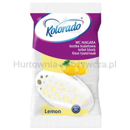Kolorado Wc Niagara Kostka Toaletowa O Zapachu Cytrynowym 35 G