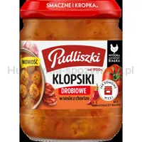 Pudliszki Klopsiki drobiowe w sosie z chorizo 440 g