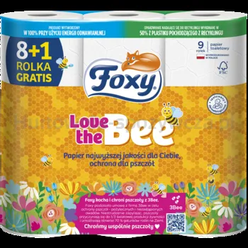 Papier toaletowy Foxy Love The Bee 8+1