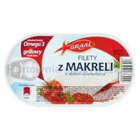 Graal Filety Z Makreli W Słodkim Sosie Barbecue 170G 