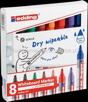 Edding Marker do tablic e-363 1-5mm, 8 szt., mix kolorów  - 2