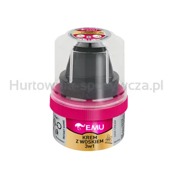 Emu Krem Z Woskiem Do Butów 3W1 (Instant Shine Shoe Wax Cream) - Bezbarwny 50Ml