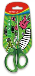 Nożyczki Szkolne Keyroad Tatto Soft, 15Cm, Blister, Mix Kolorów