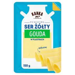 Ser Kanka Gouda Plastry 150 G Mw Dobry Wybór
