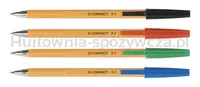 Długopis Q-CONNECT z wymiennym wkładem 0,4mm (linia), zawieszka, niebieski - 2