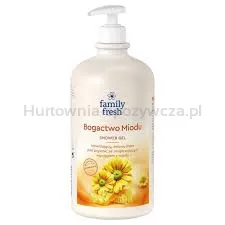Family Fresh Żel Pod Prysznic Bogactwo Miodu 1000Ml