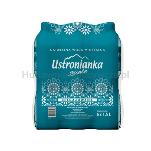 Woda Ustronianka Biała 1,5L niegazowana