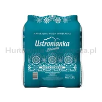 Woda Ustronianka Biała 1,5L niegazowana(Bez Kaucji)