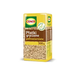 Cenos Płatki Gryczane Pełnoziarniste 300 G