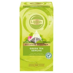 Herbata Lipton Exclusive Selection, Piramidki, Zielona Sencha, 25 Kopert
