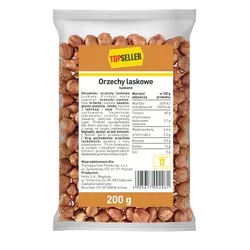Topseller Orzechy laskowe łuskane 200 g