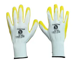 Rękawice TK CHEETAH, rozm. 10, żółte