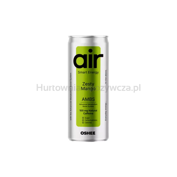 Air Smart Energy Drink Zesty Mango Zero 250Ml SK
