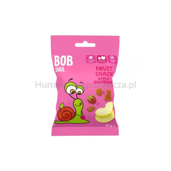Bob Snail Fruit Snack Jabłko-Malina 40g